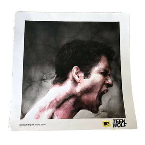 Teen Wolf SDCC Scott McCall artwork print poster